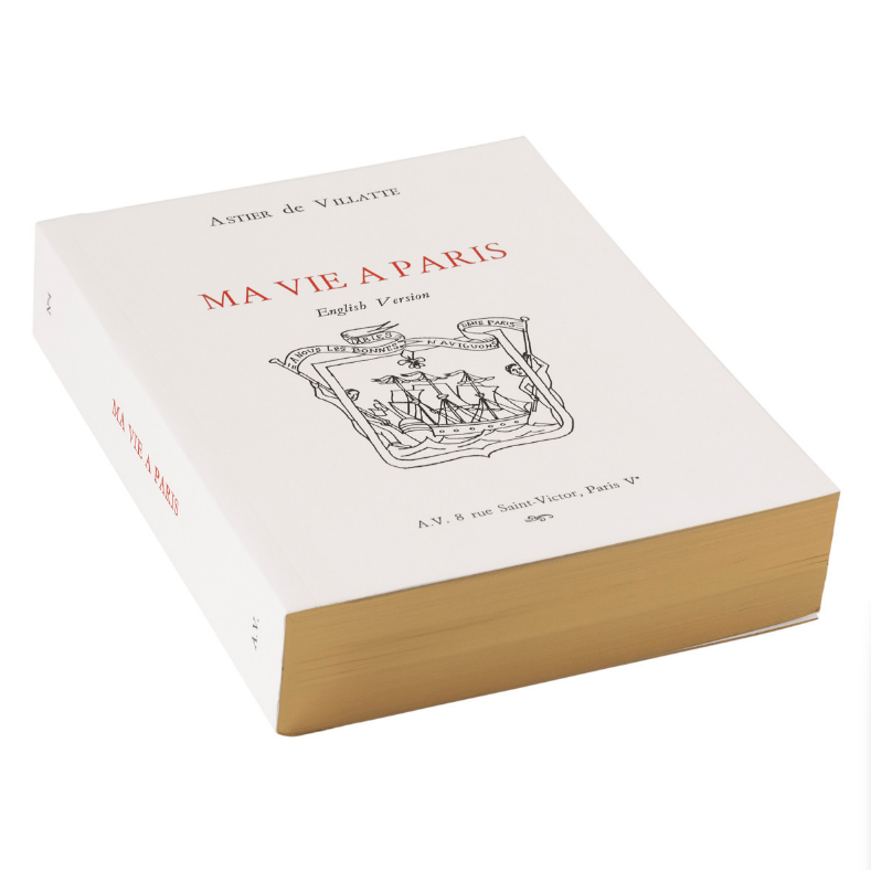 Astier de Villatte - Ma Vie à Paris, English Guide Book, 4th edition