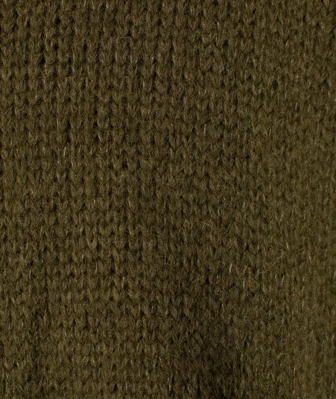 Ewa i Walla 'Gurli' Alpaca Knit Pullover - Olive