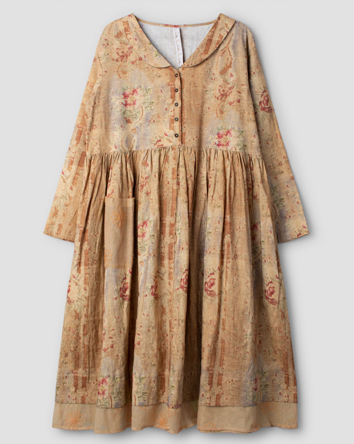 Ewa i Walla 'Melissa' Linen Dress - Floral