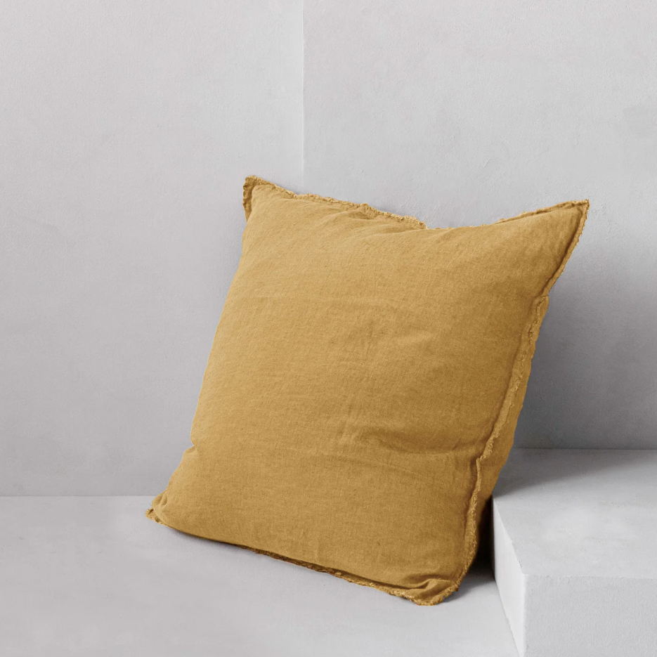 Hale Mercantile 'Flocca' Square Linen Cushion