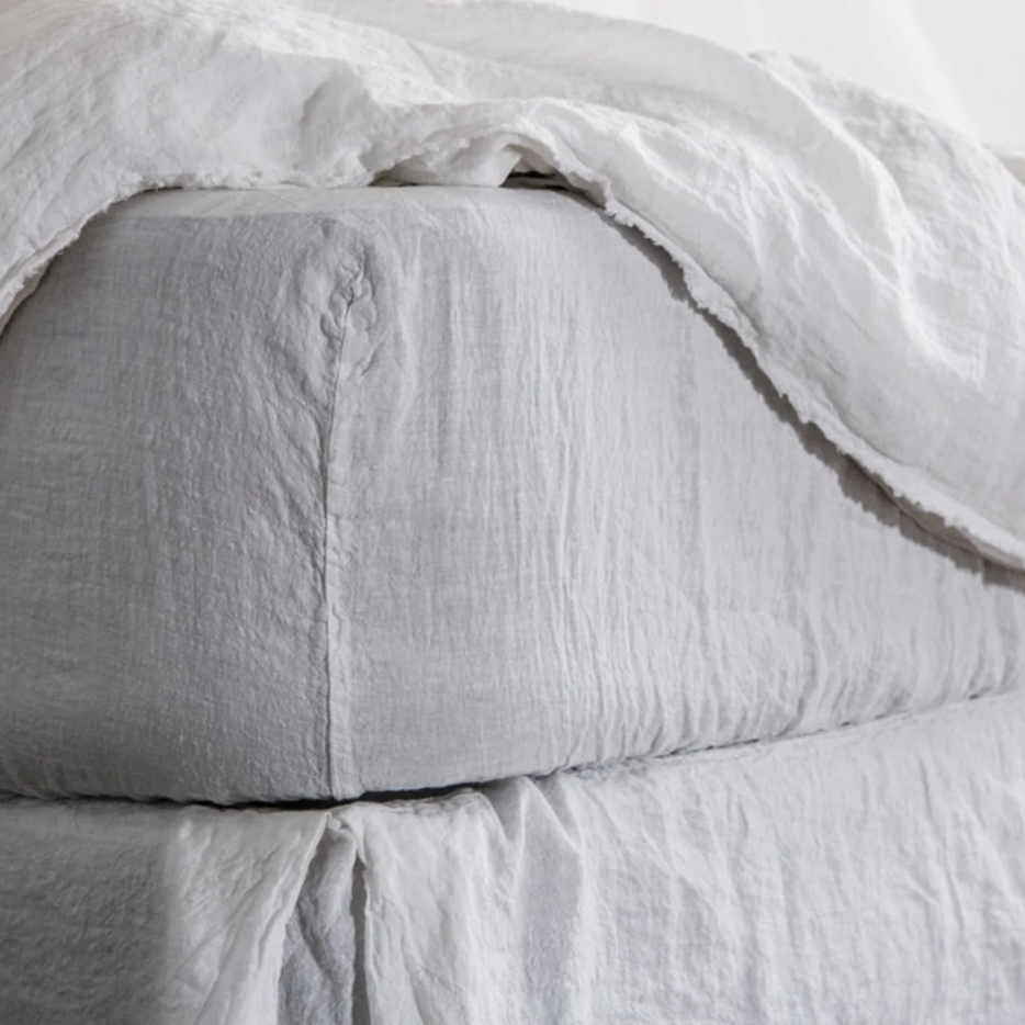 Hale Mercantile 'Basix' Linen Fitted Sheet