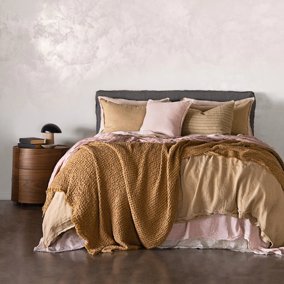 Hale Mercantile 'Flocca' Linen Standard Pillowcase