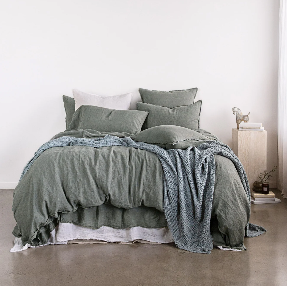 Hale Mercantile 'Flocca' Linen European Pillowcase