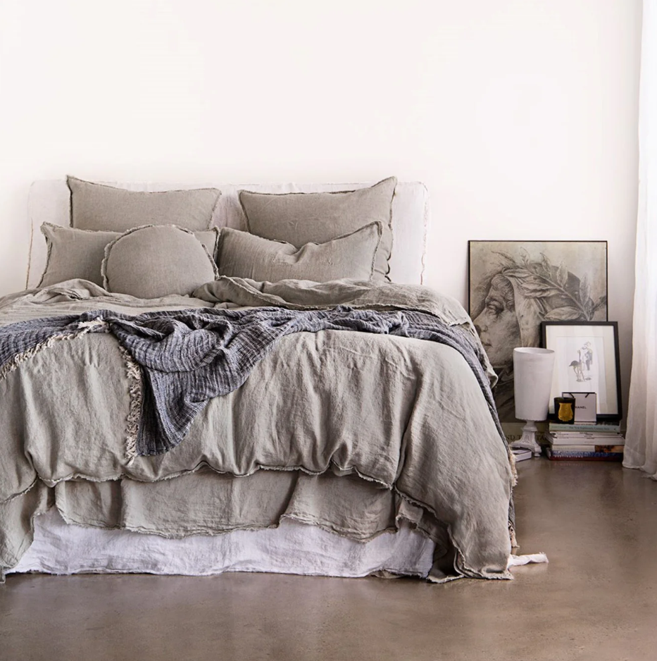 Hale Mercantile 'Crush' Linen Throw Blanket