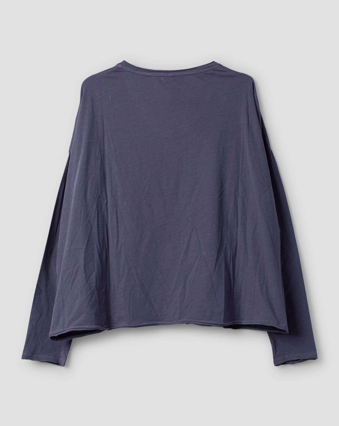 Ewa i Walla 'Zita' V-Neck Long Sleeve In Blue