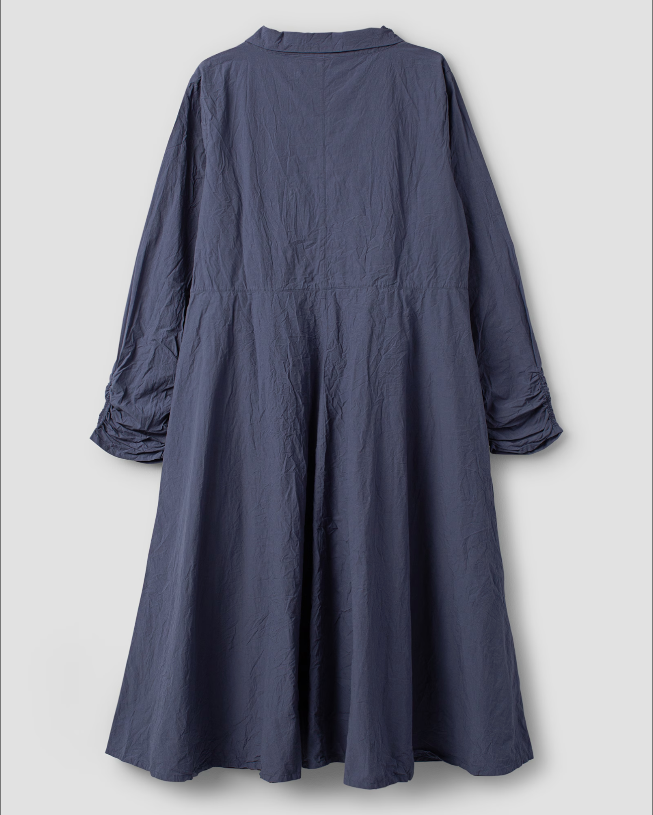 Ewa i Walla 'Gittel' Long Sleeve Dress With Pockets In Blue