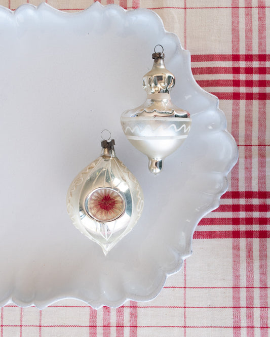 Vintage European Ornament Set - Pearl V