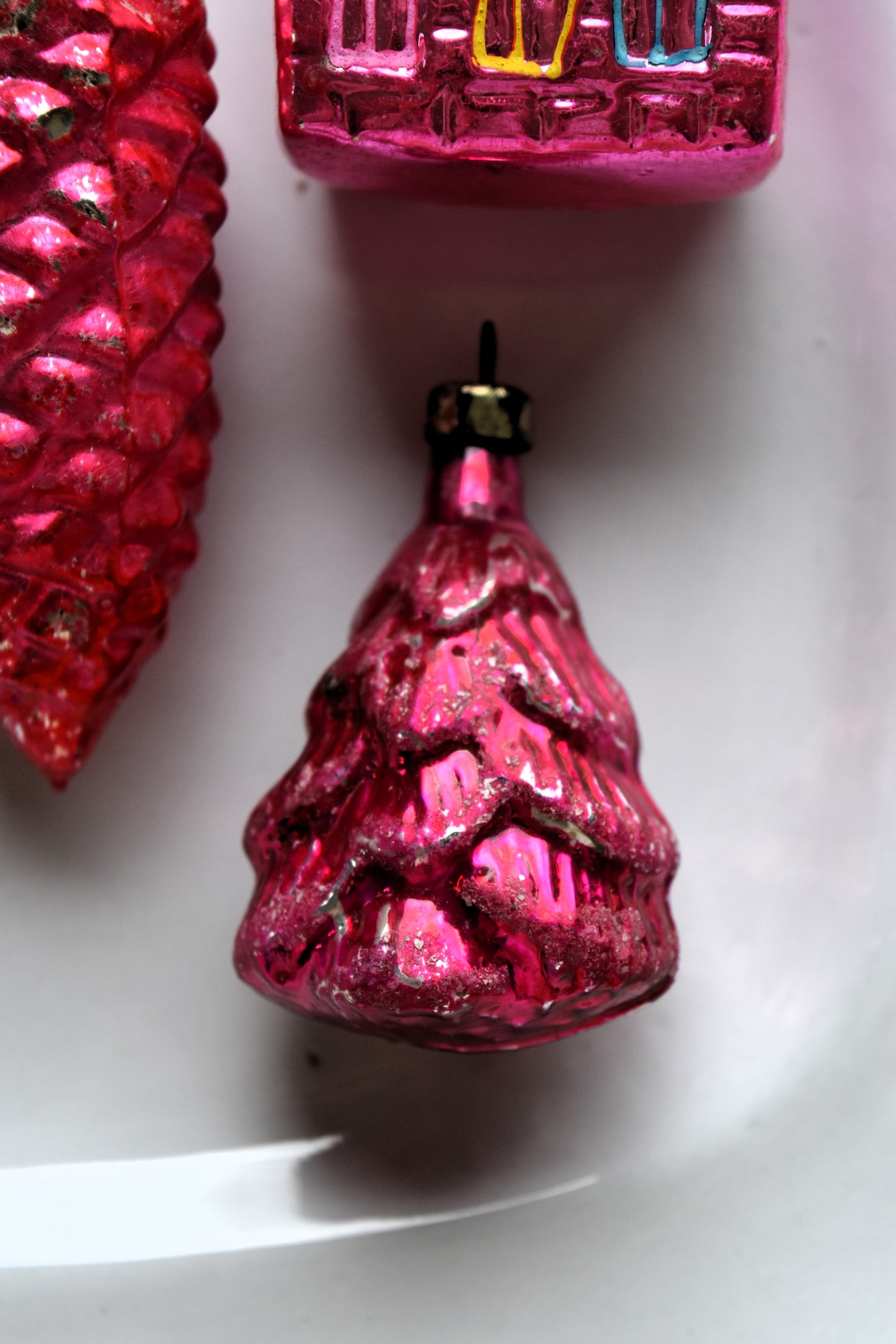 Vintage European Ornaments - Pink Individual