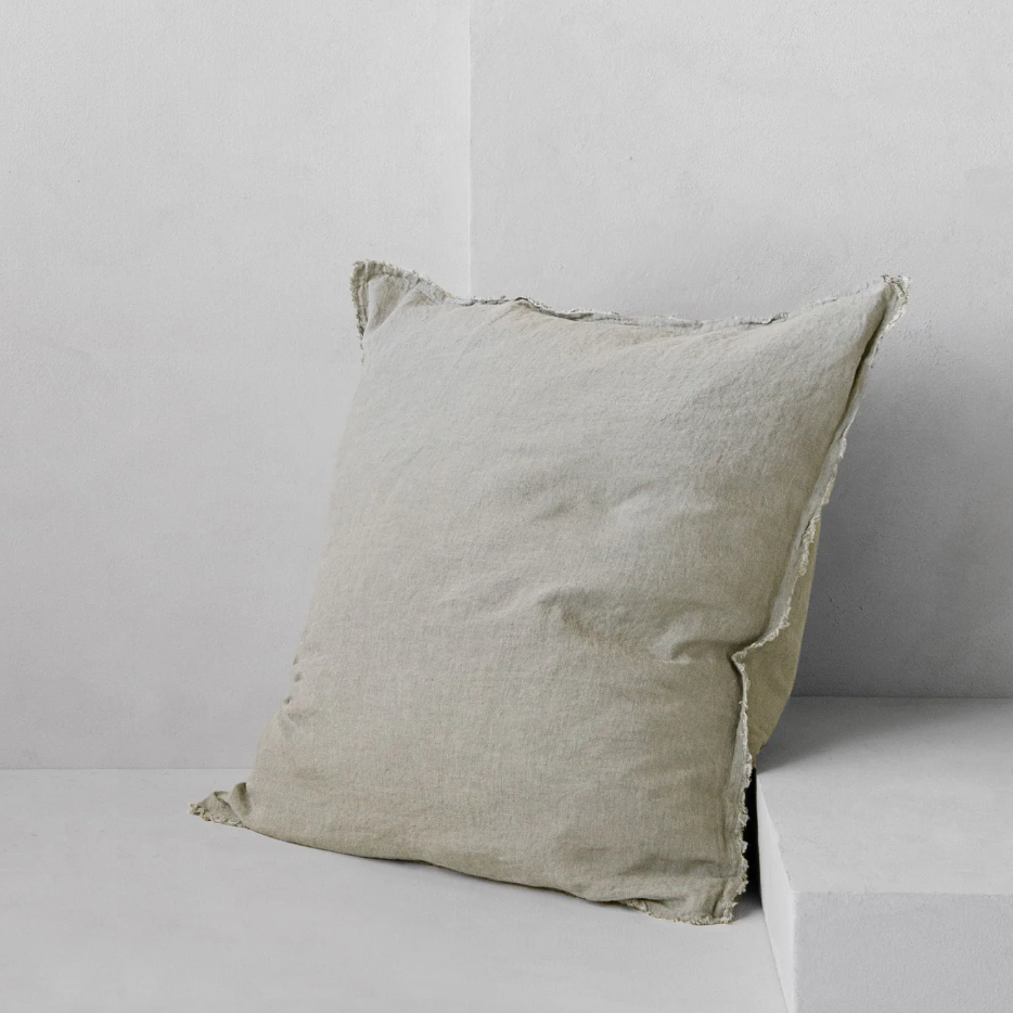 Hale Mercantile 'Flocca' Linen European Pillowcase