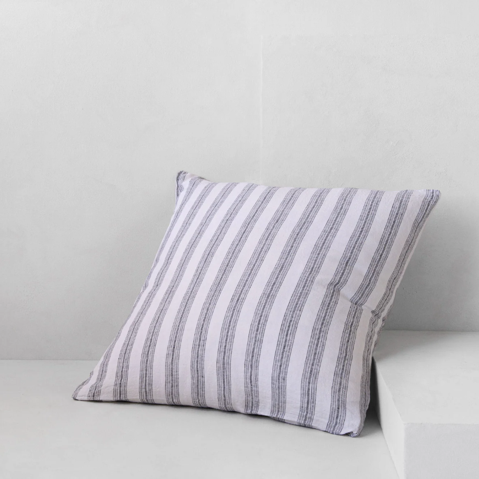 Hale Mercantile 'Basix' Stripe European Linen Pillowcase