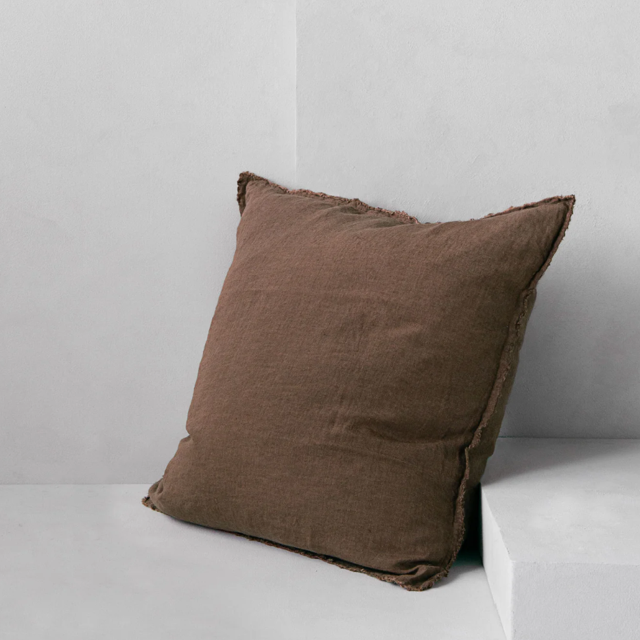 Hale Mercantile 'Flocca' Linen European Pillowcase