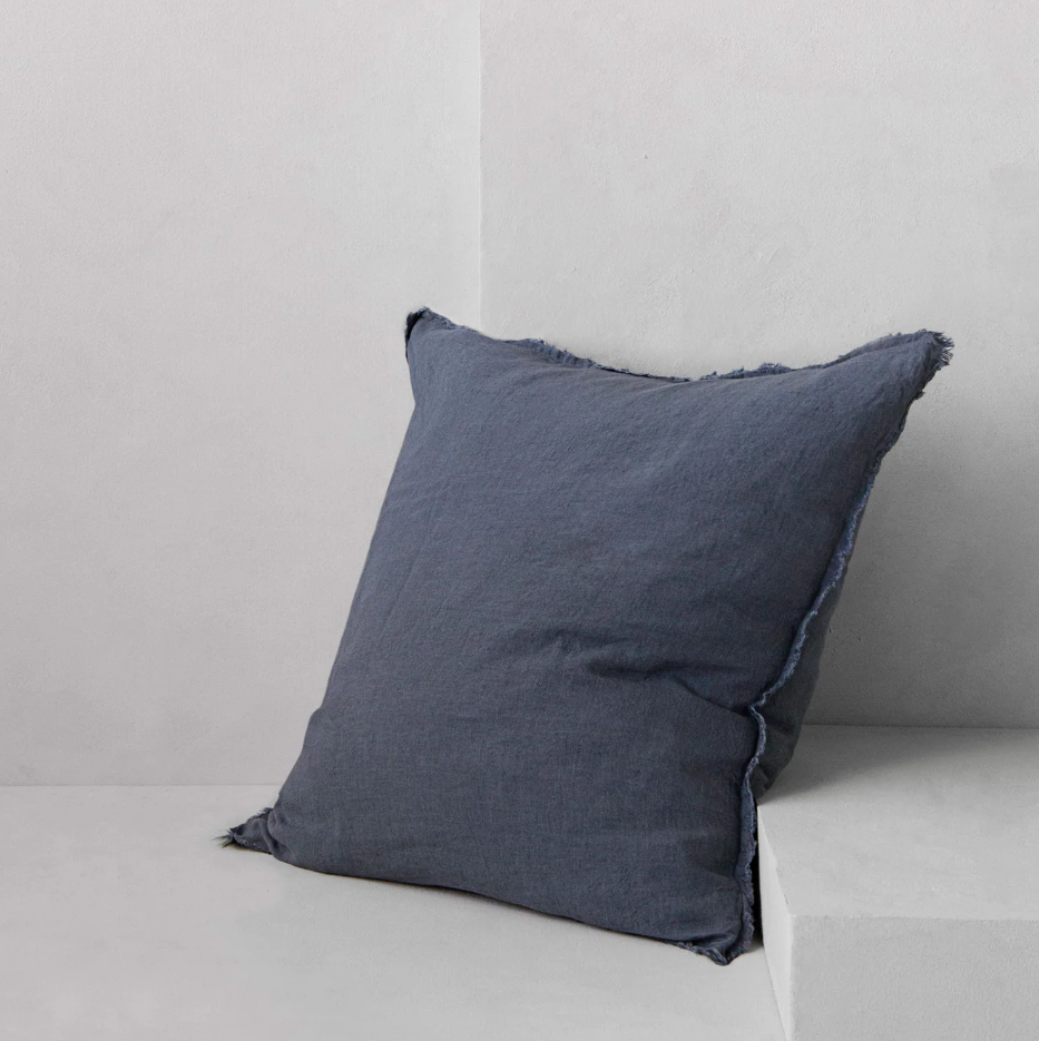 Hale Mercantile 'Flocca' Linen European Pillowcase