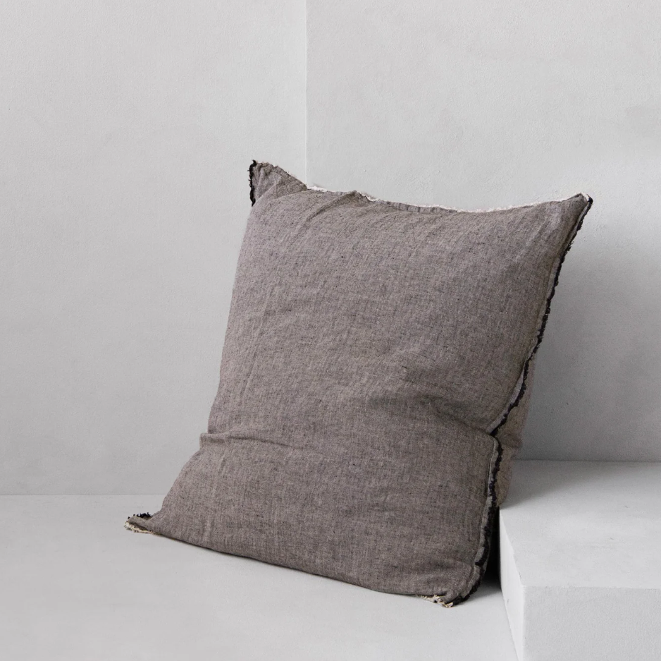 Hale Mercantile 'Flocca' Linen European Pillowcase