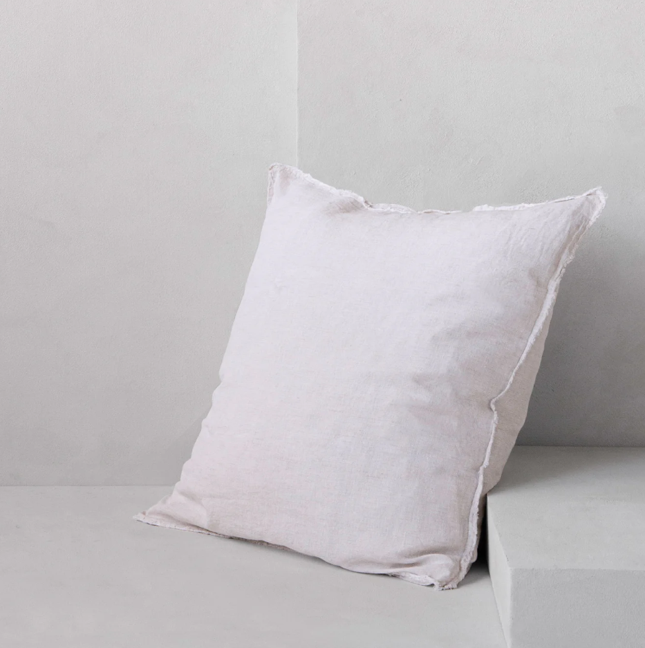 Hale Mercantile 'Flocca' Linen European Pillowcase