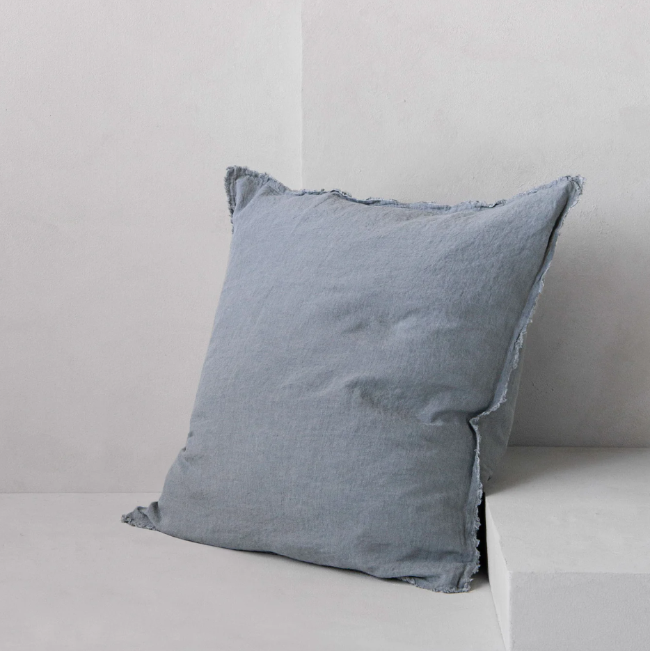 Hale Mercantile 'Flocca' Linen European Pillowcase