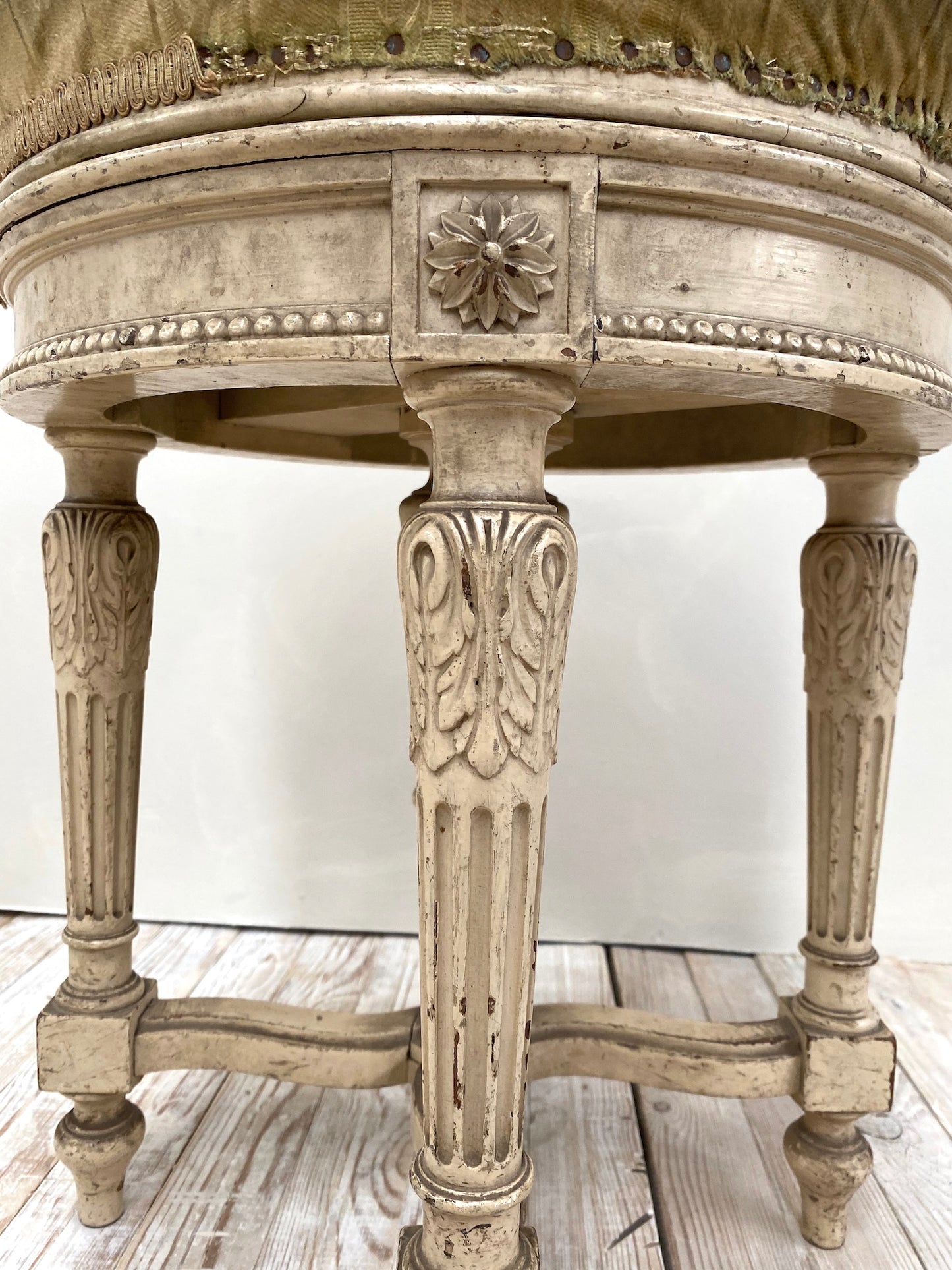 Antique French Louis XVI Boudoir Stool