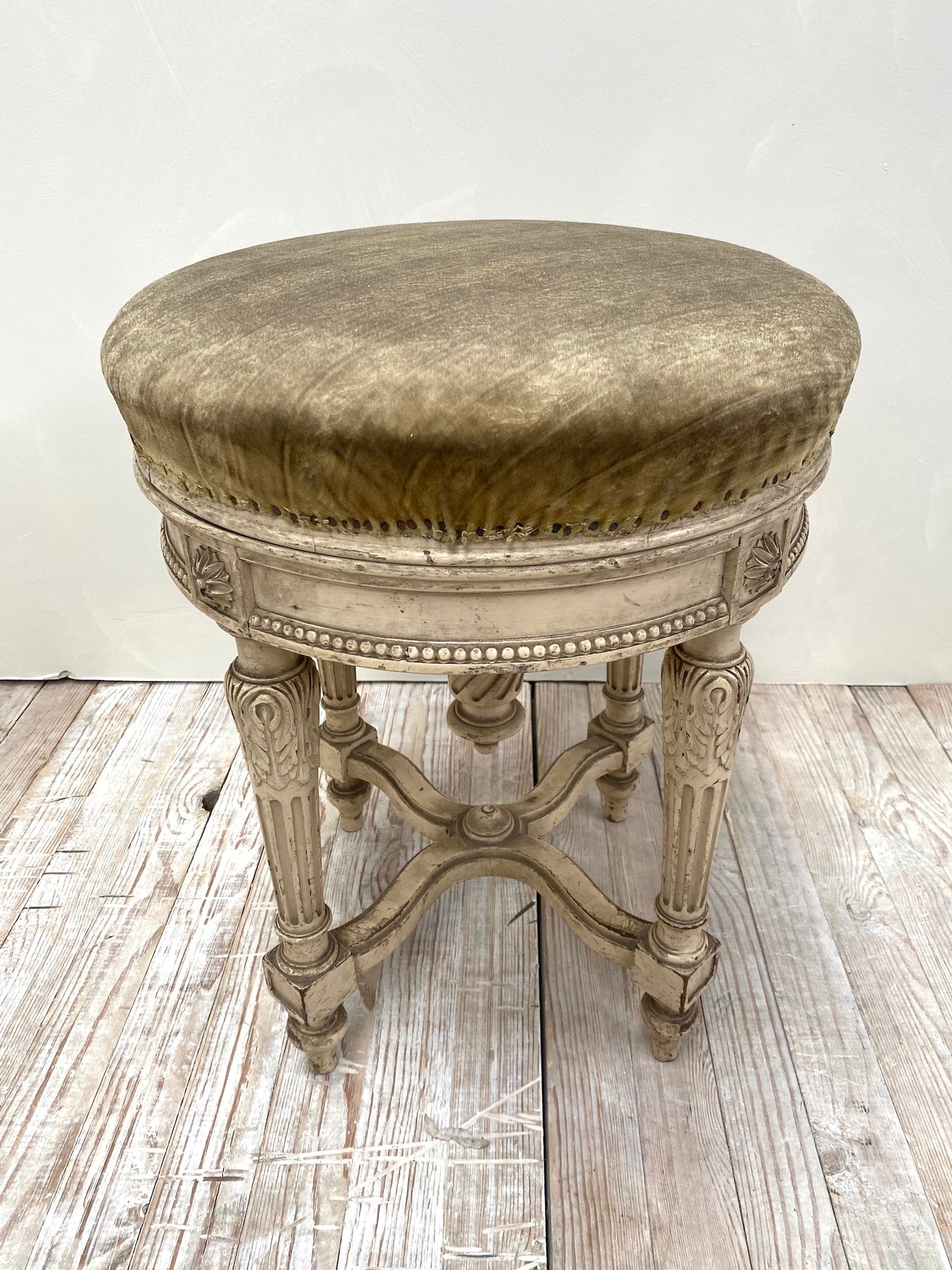 Antique French Louis XVI Boudoir Stool