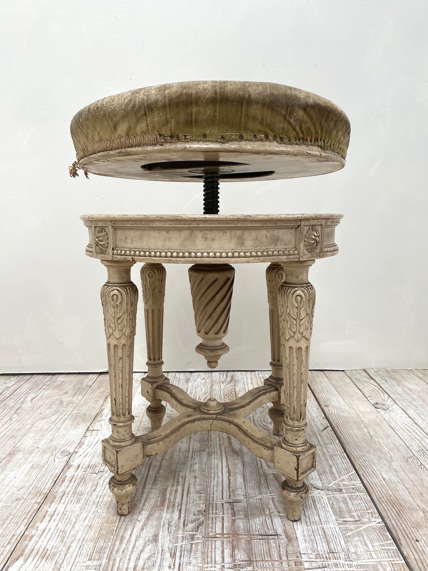 Antique French Louis XVI Boudoir Stool