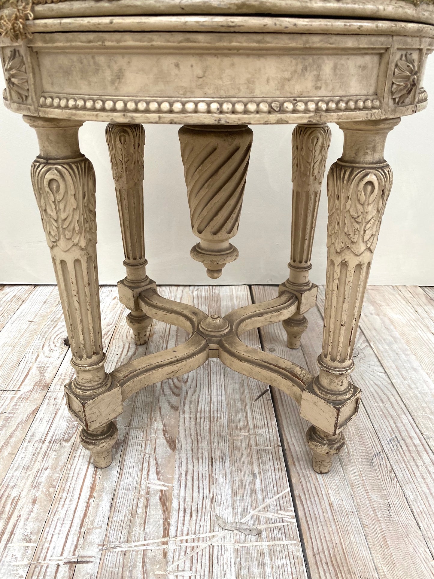 Antique French Louis XVI Boudoir Stool