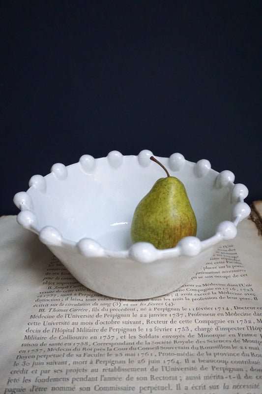 Astier de Villatte Adelaide Small Deep Platter