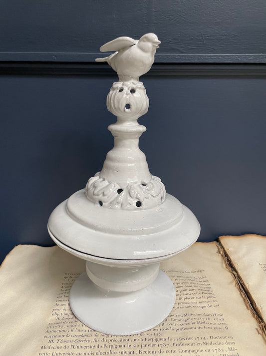 Astier de Villatte Large Bird Incense Burner