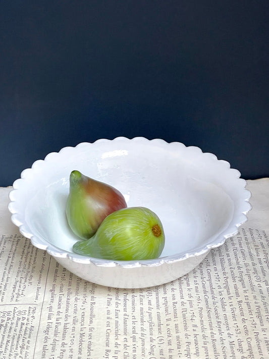 Astier de Villatte Daisy Medium Salad Bowl