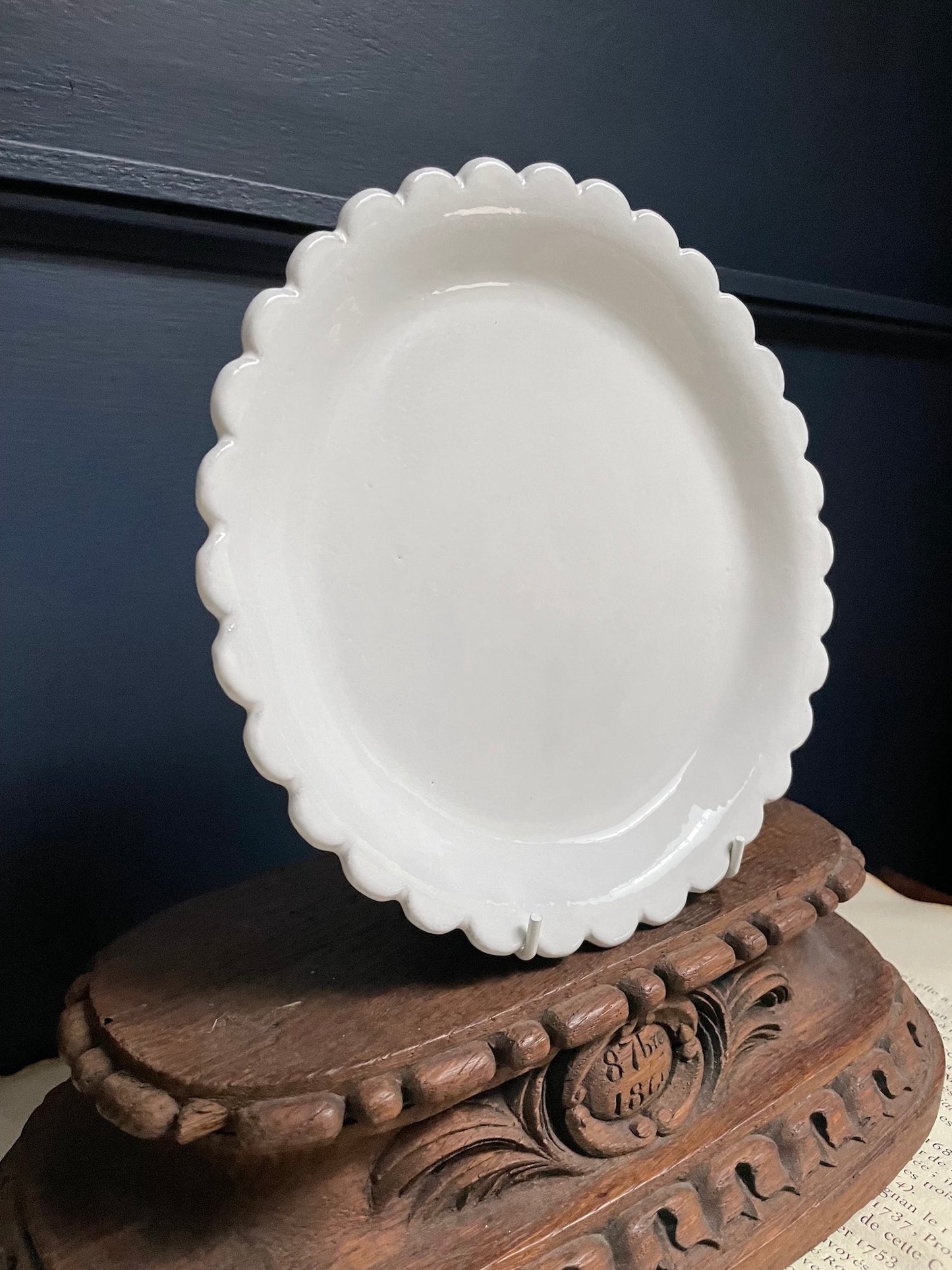 Astier de Villatte Daisy Side Plate