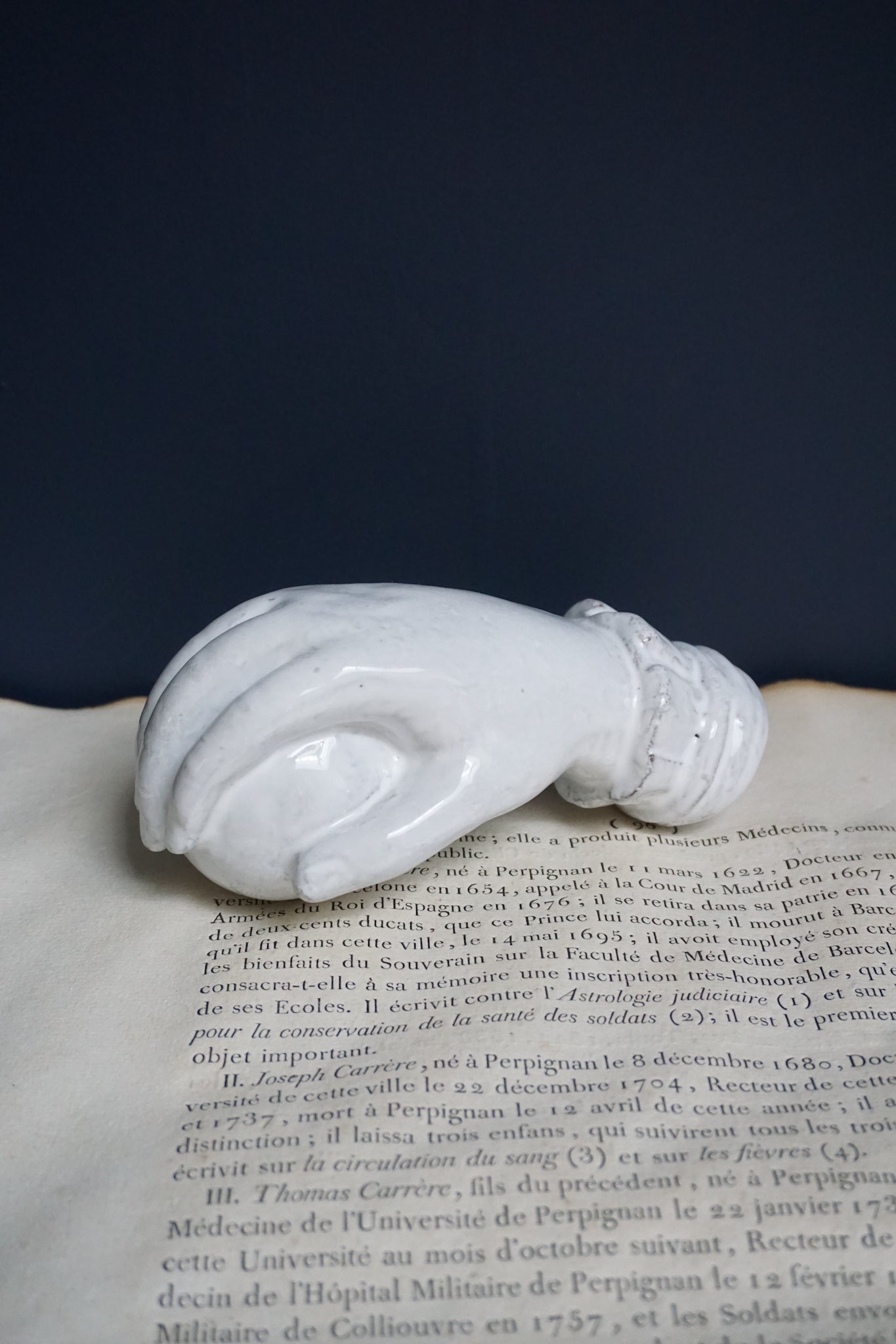 Astier de Villatte Hand Paperweight