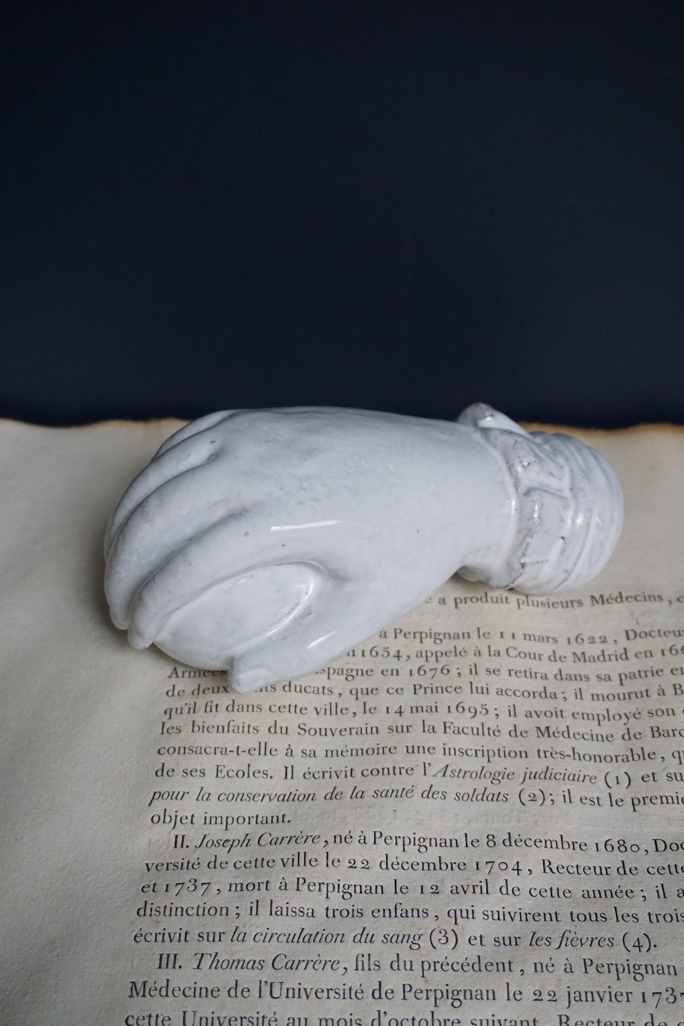 Astier de Villatte Hand Paperweight