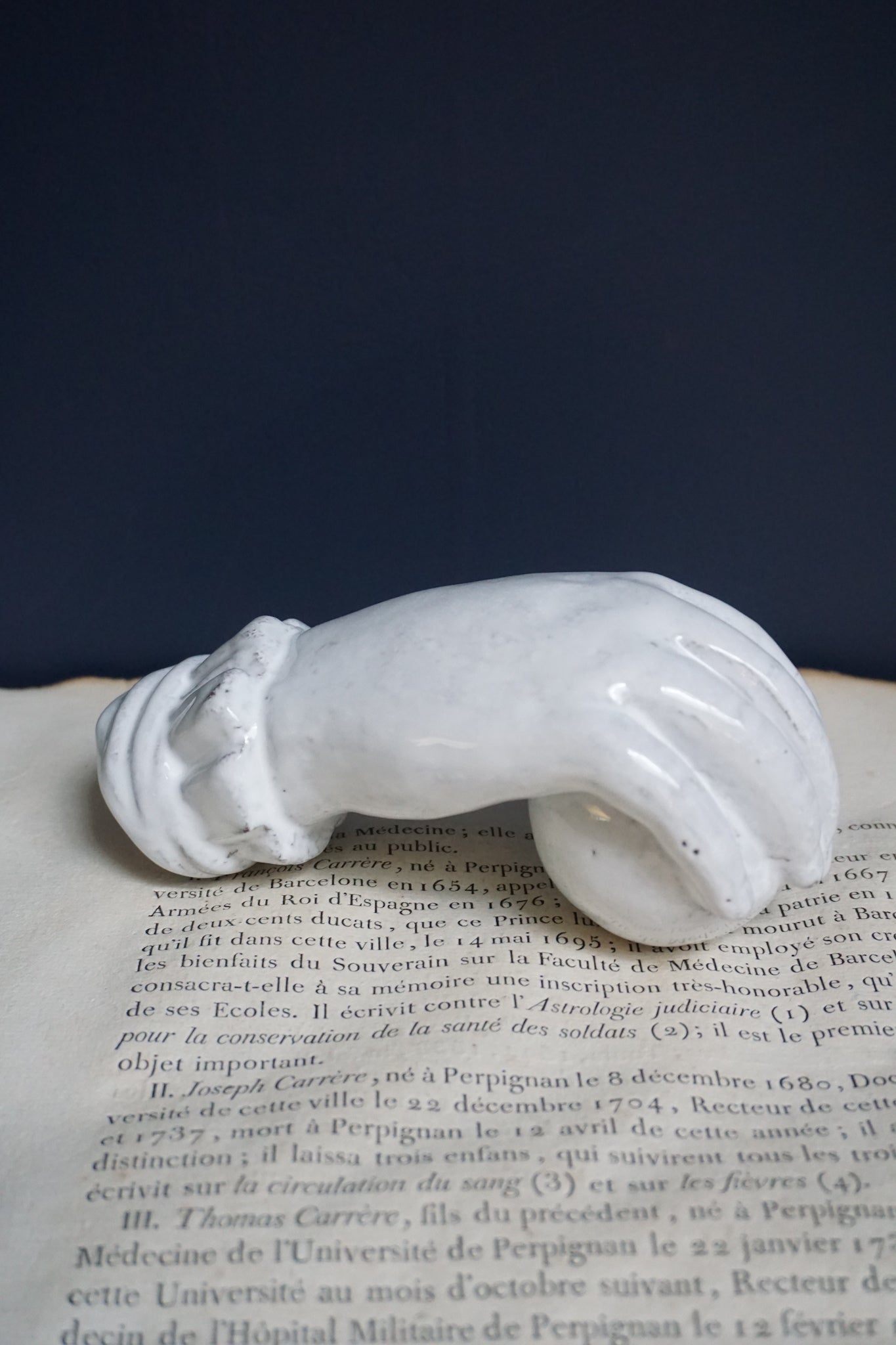 Astier de Villatte Hand Paperweight