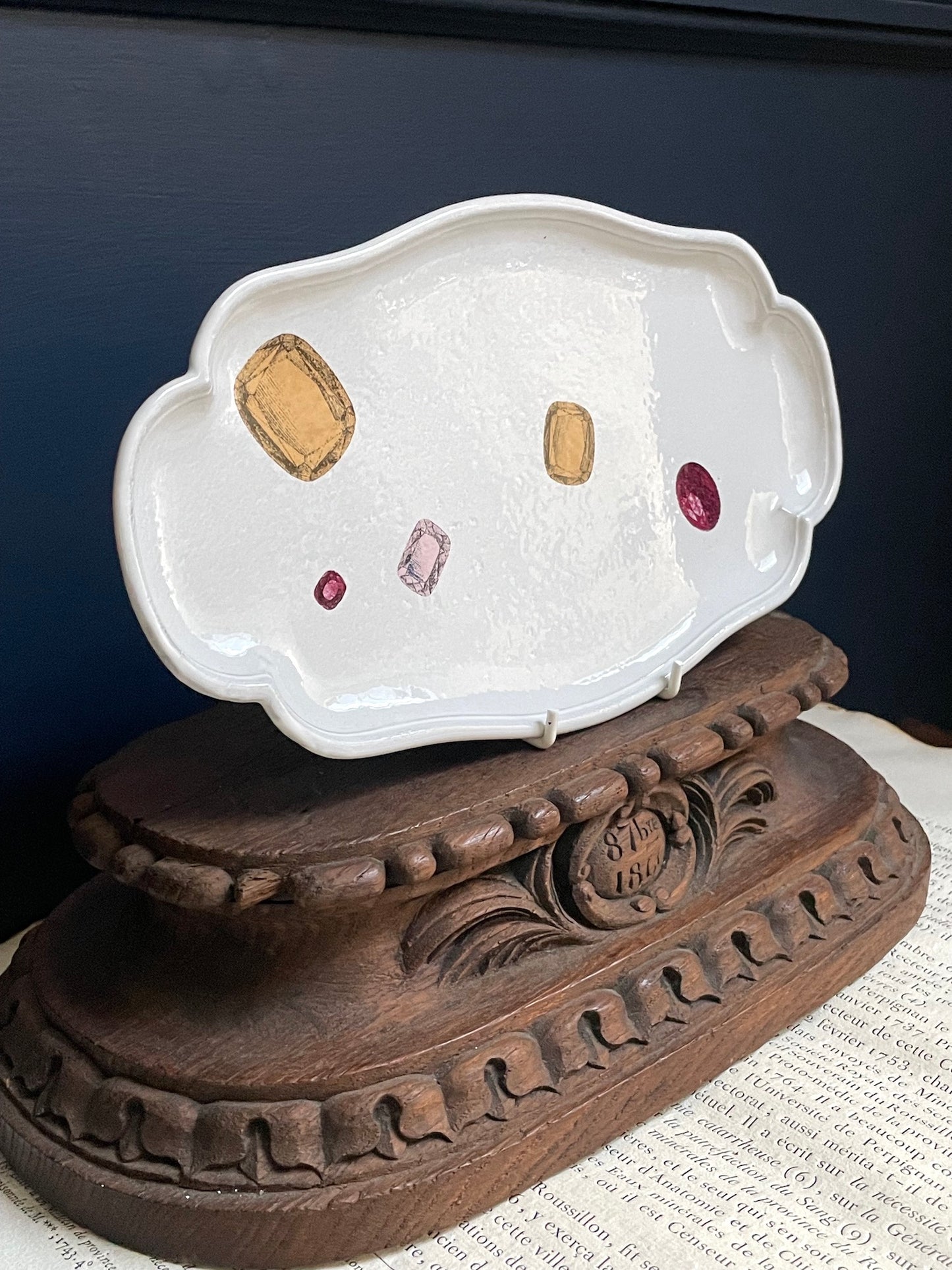 Astier de Villatte John Derian Gem Platter