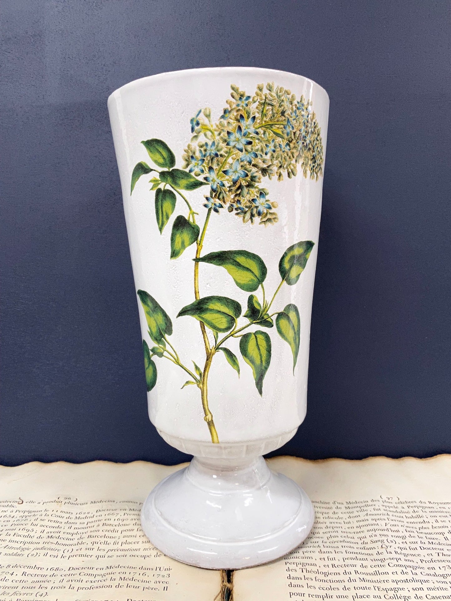 Astier de Villatte John Derian Lilac Vase