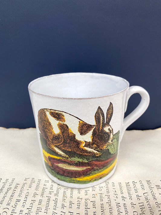 Astier de Villatte John Derian Munching Rabbit Mug