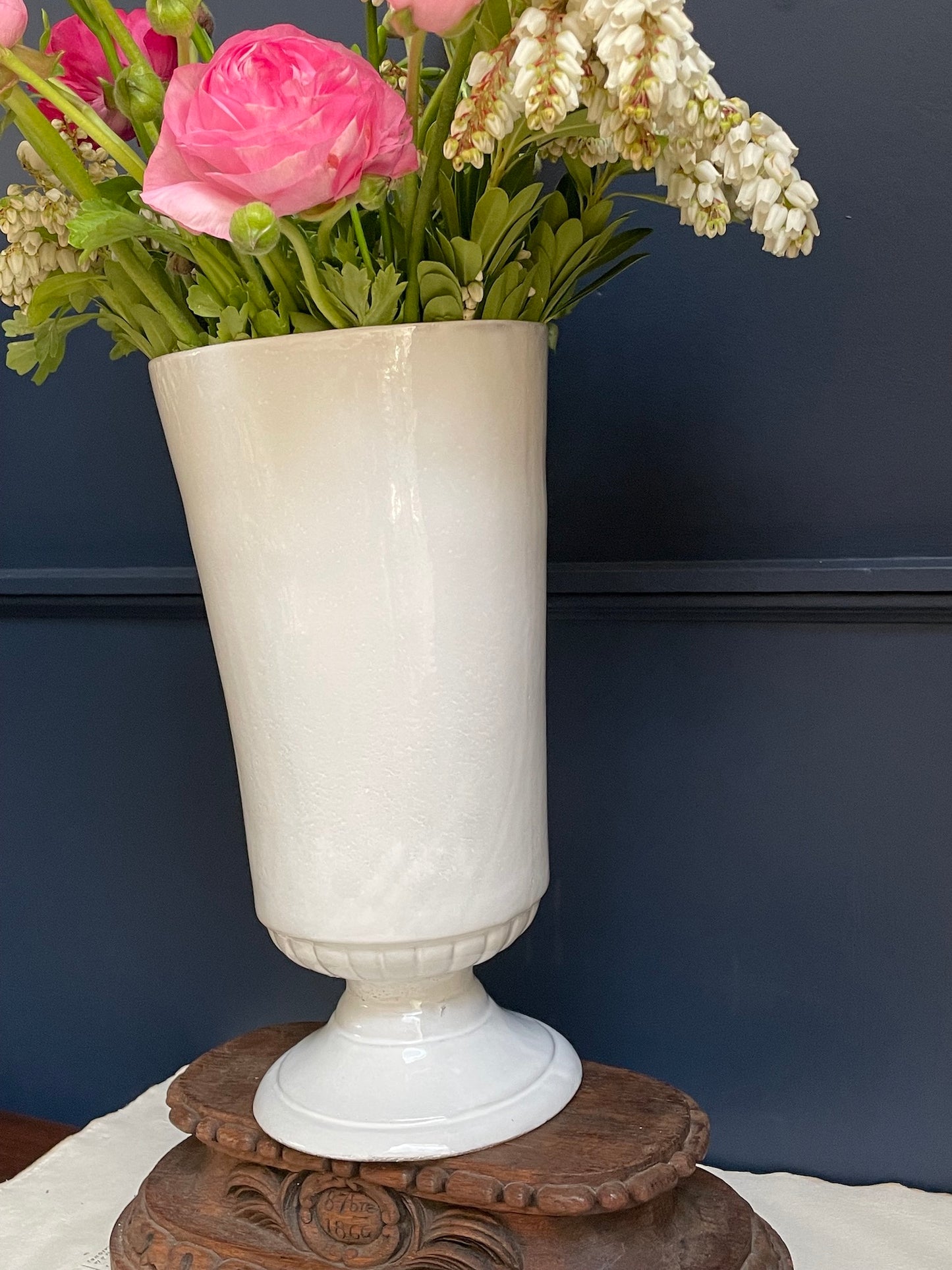 Astier de Villatte Large Casper Vase