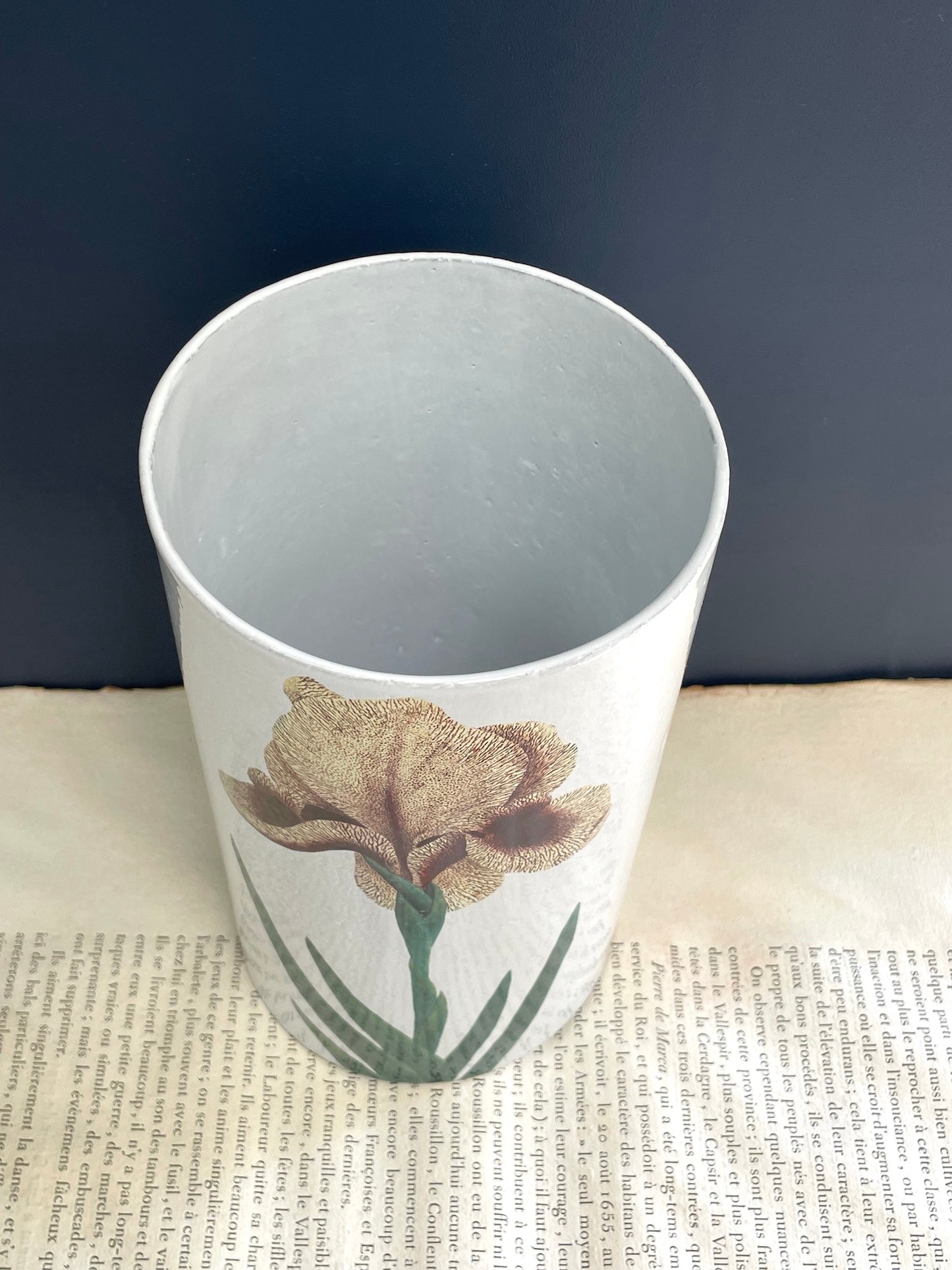 Astier de Villatte Large Iris Vase