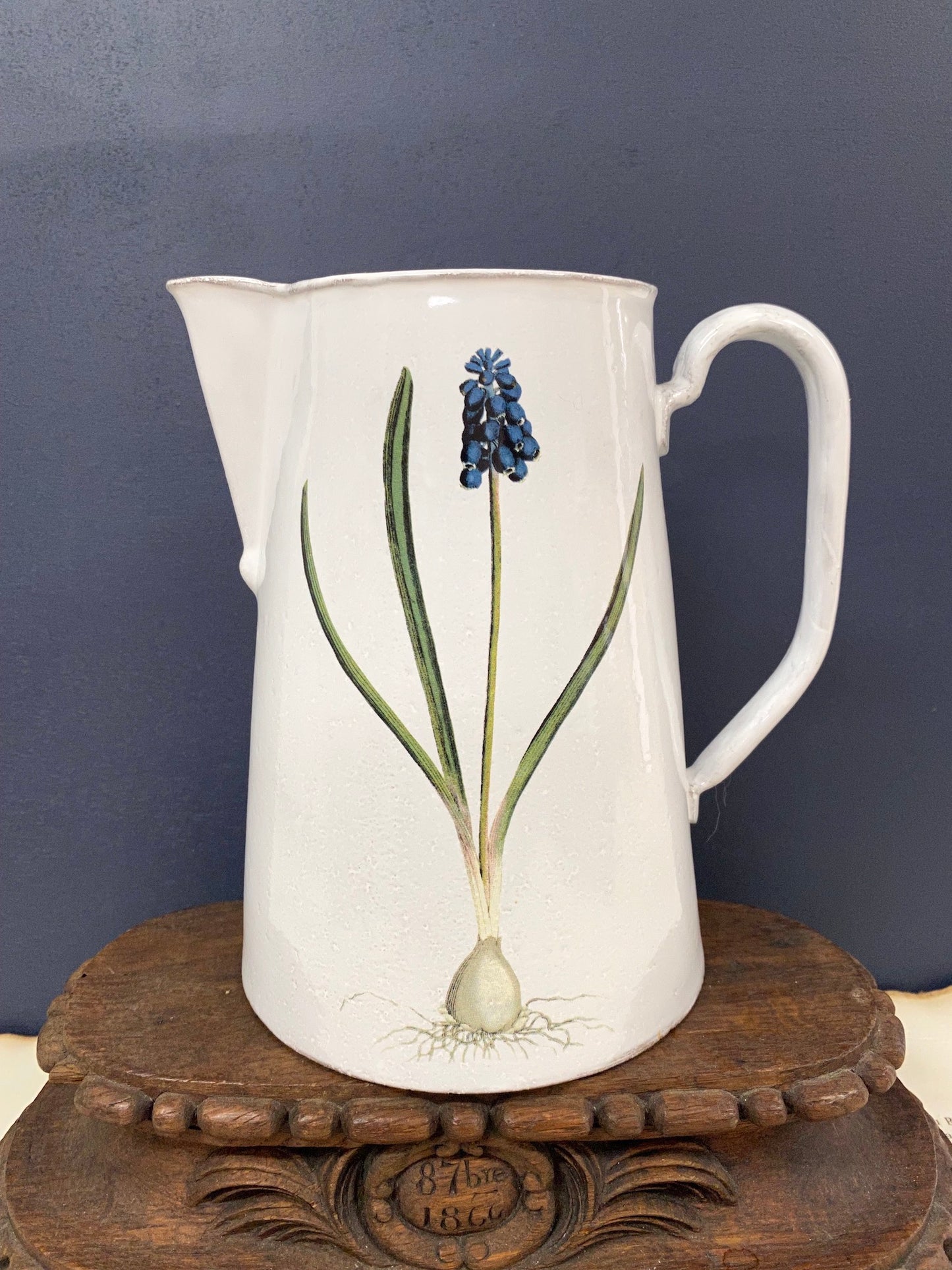 Astier de Villatte Muscari Pitcher Vase