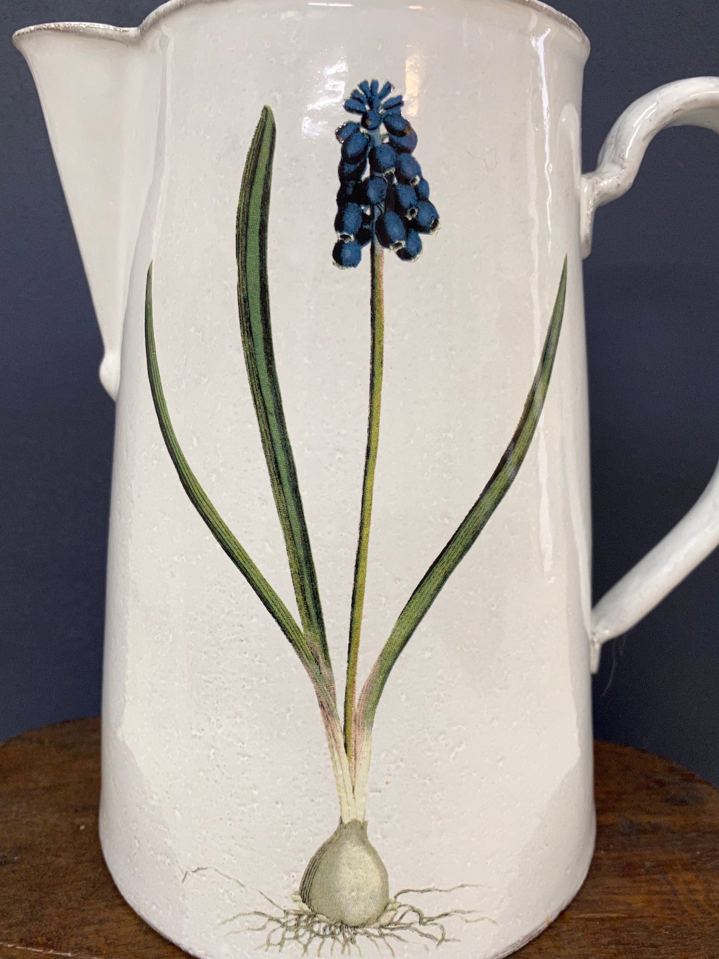 Astier de Villatte Muscari Pitcher Vase