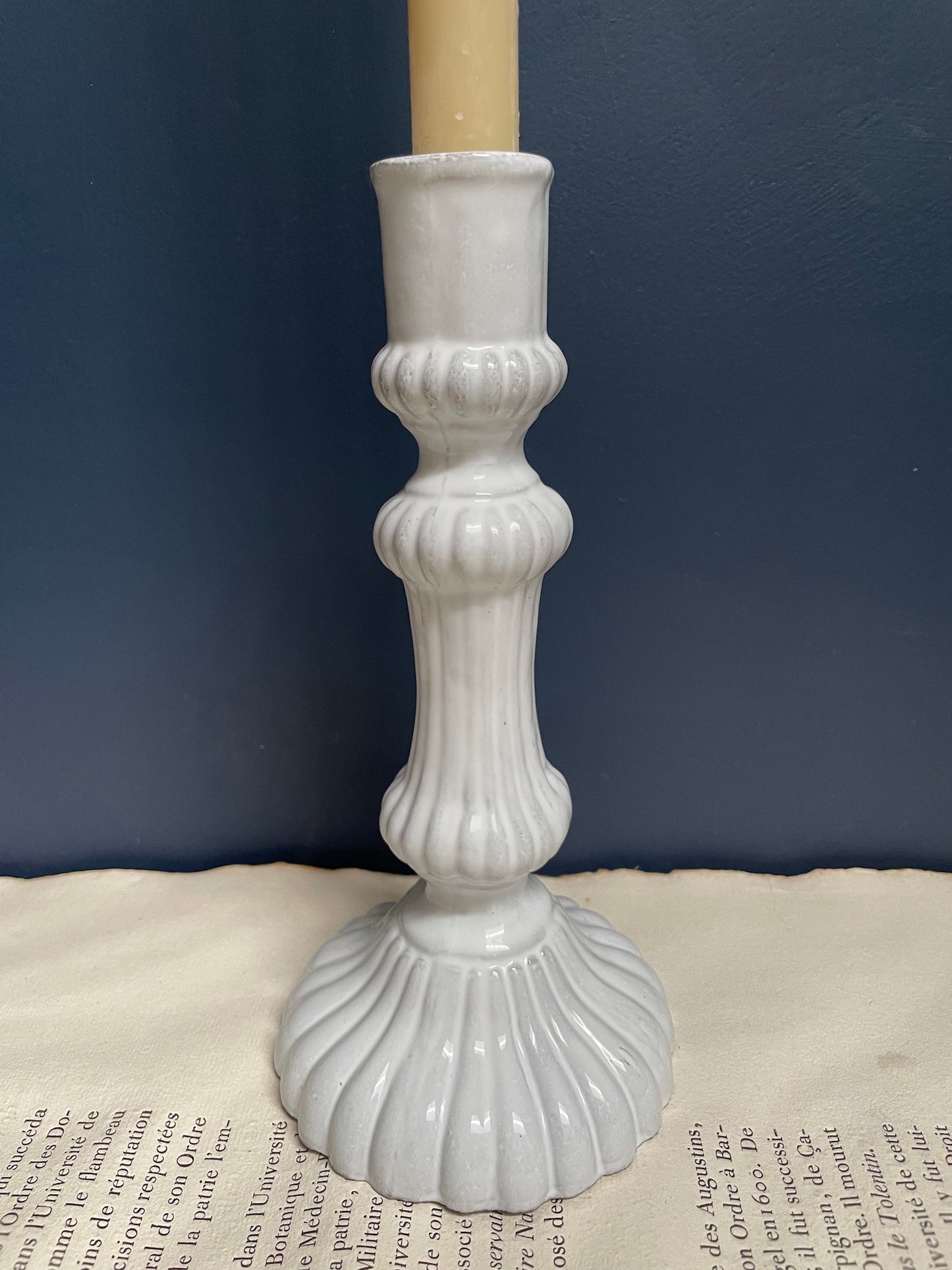 Astier de Villatte Medium Peggy Candlestick