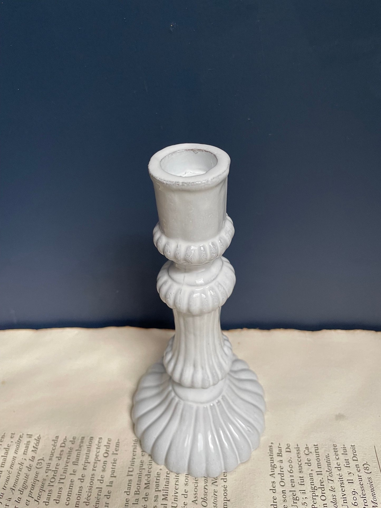 Astier de Villatte Medium Peggy Candlestick