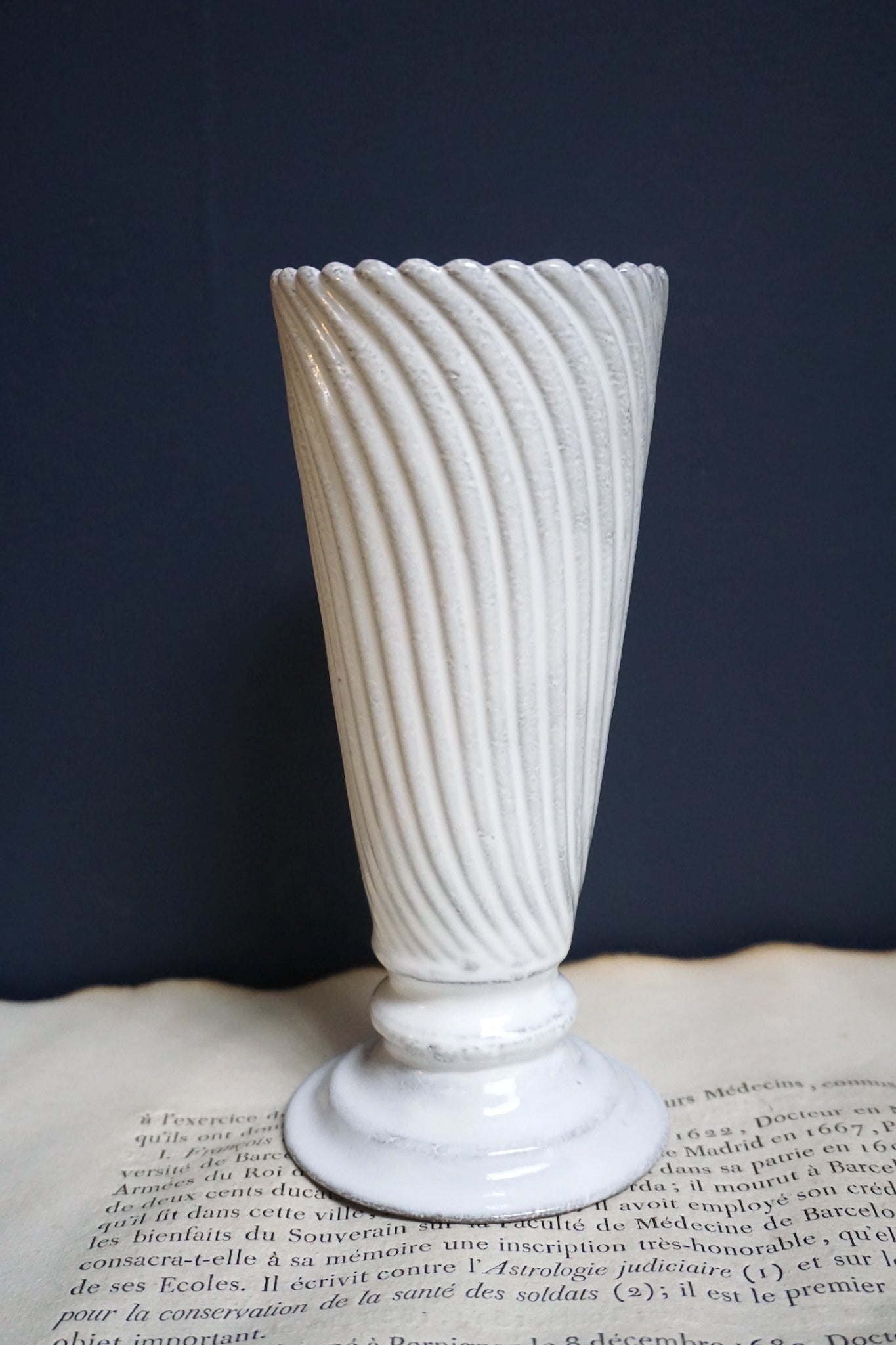 Astier de Villatte Small Peggy Vase