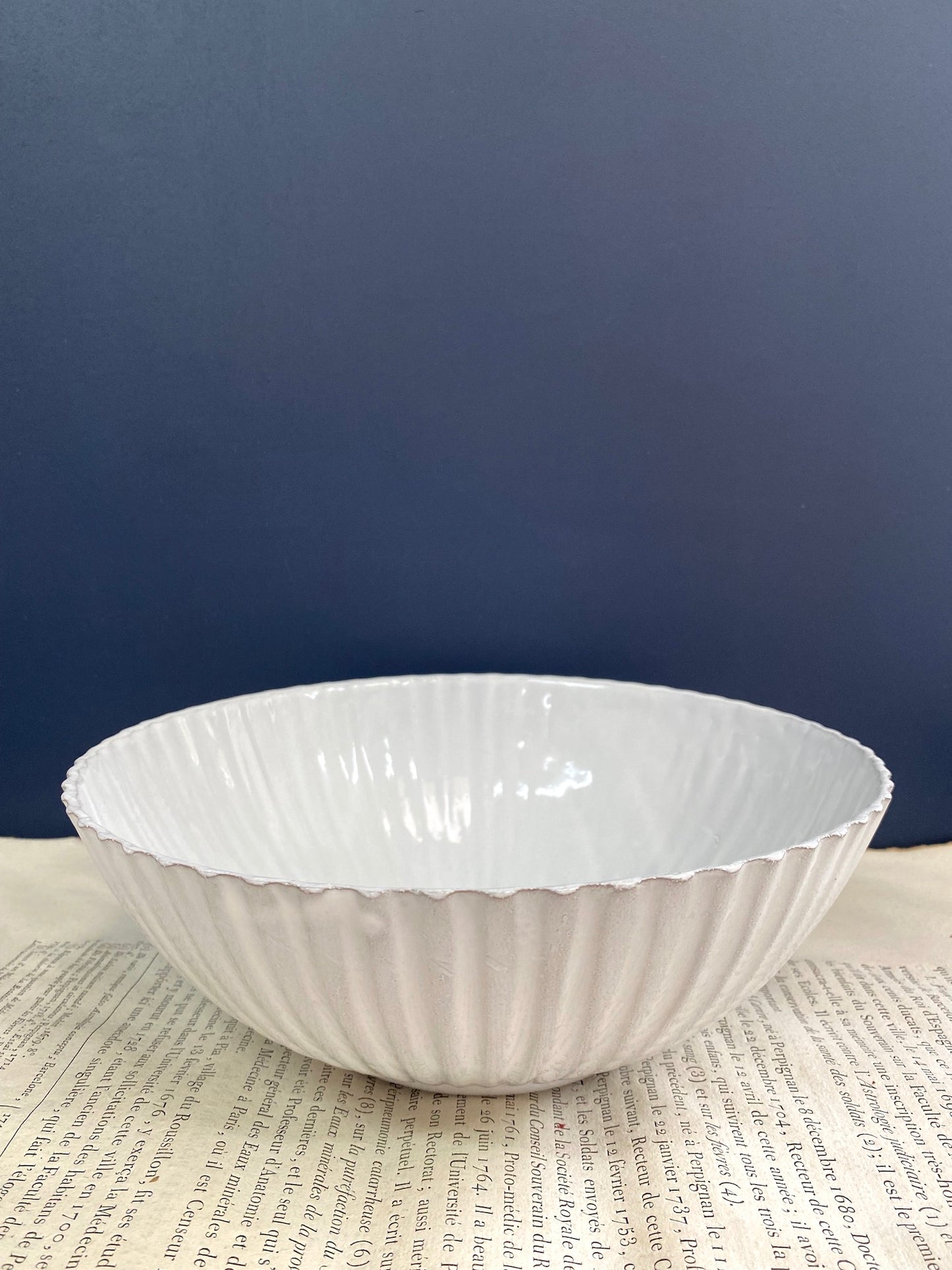 Astier de Villatte Petulla Medium Salad Bowl