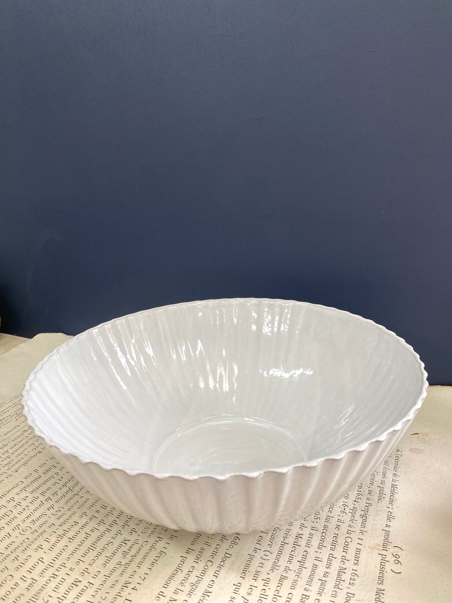 Astier de Villatte Petulla Medium Salad Bowl