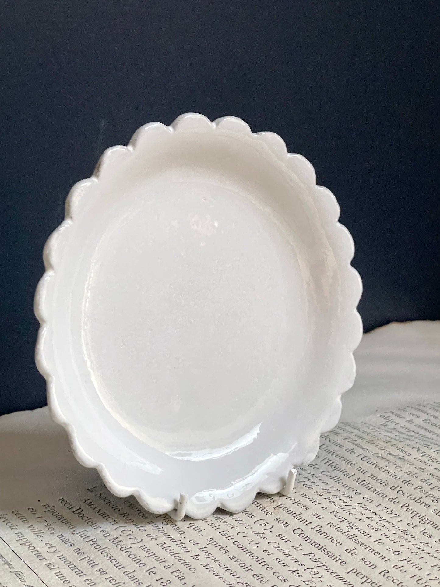 Astier de Villatte Small Daisy Side Plate