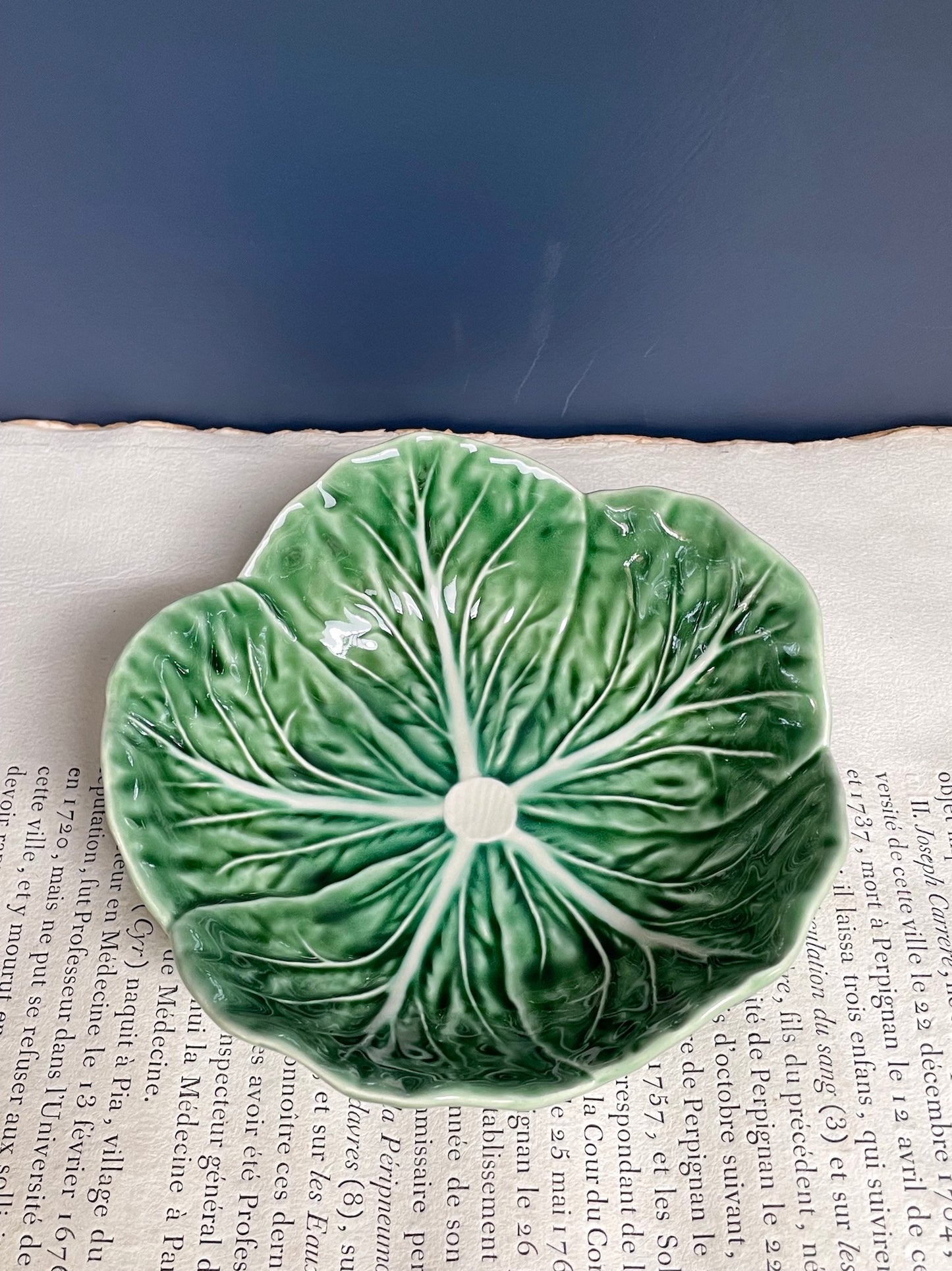 Bordallo Pinheiro Cabbage Leaf 15cm Bowl - Set of 4