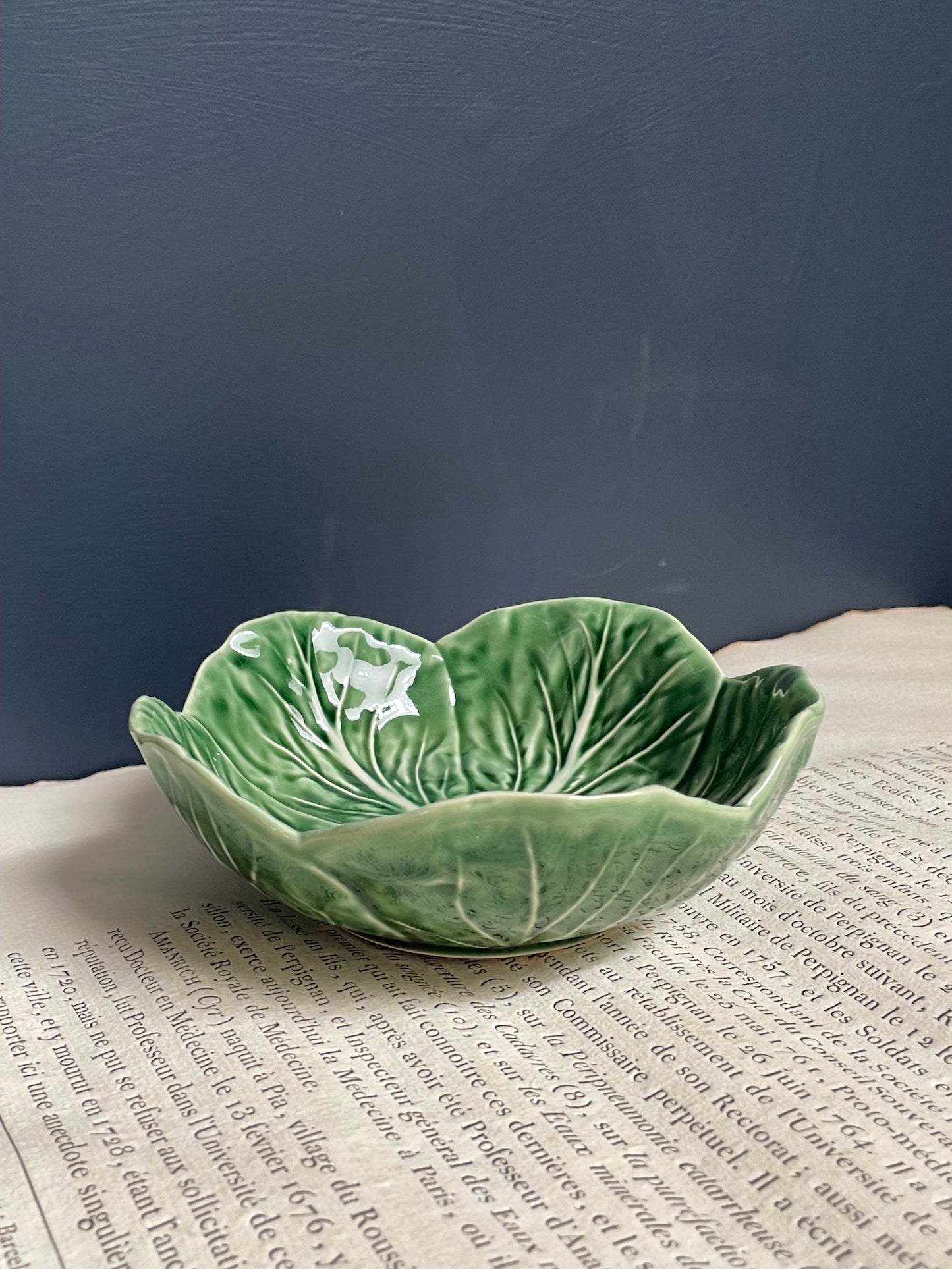 Bordallo Pinheiro Cabbage Leaf 15cm Bowl - Set of 4