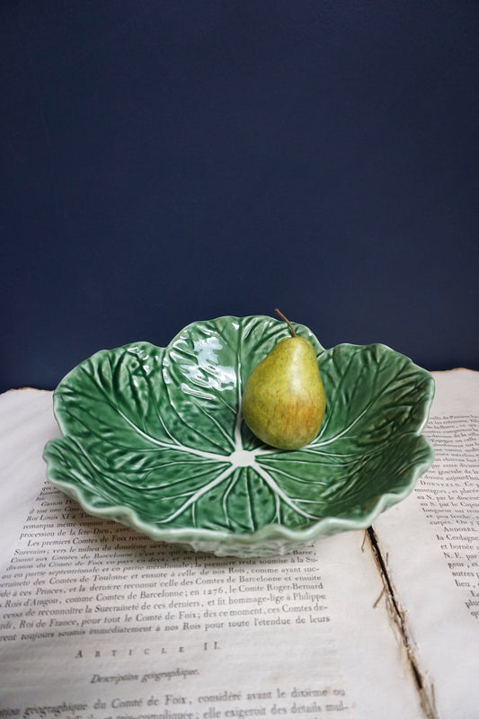 Bordallo Pinheiro Cabbage Leaf Medium Bowl