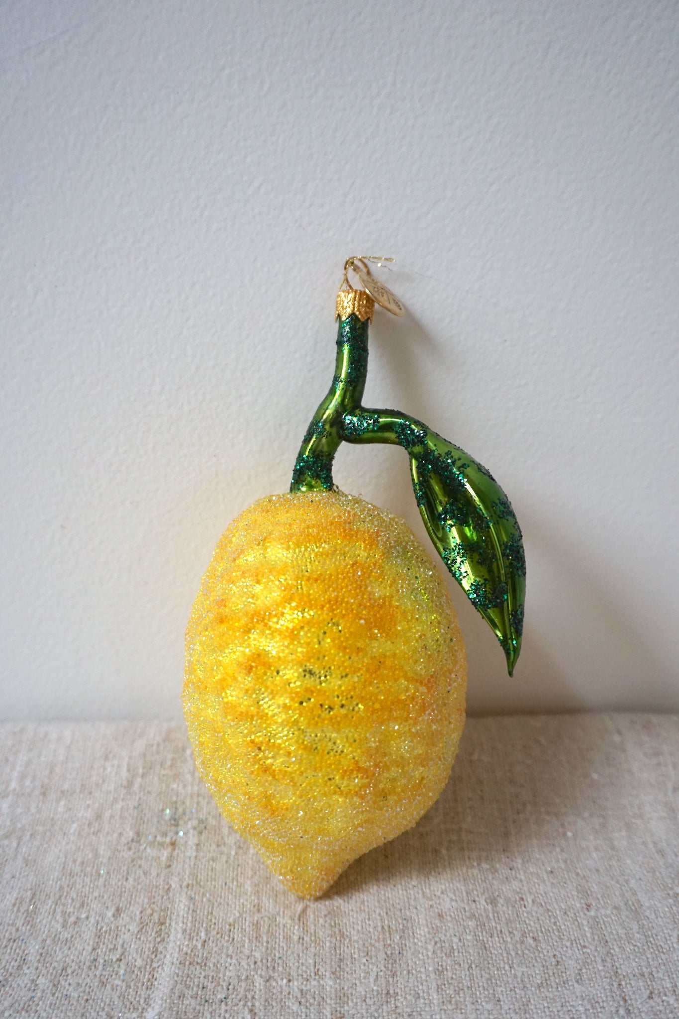 Polish Glass Ornament - Lemon