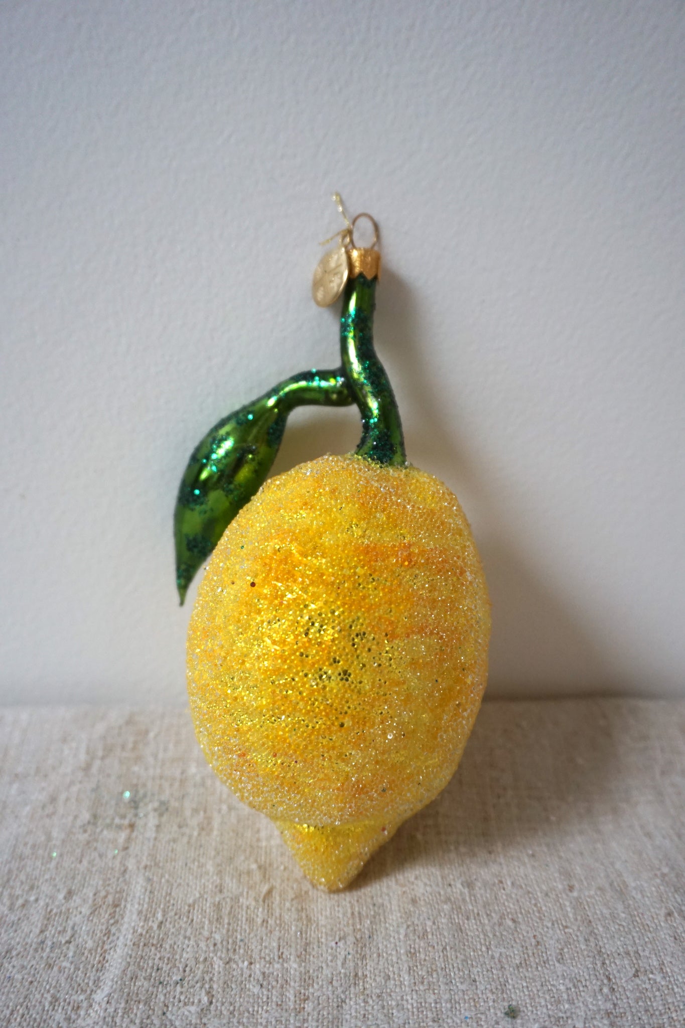 Polish Glass Ornament - Lemon