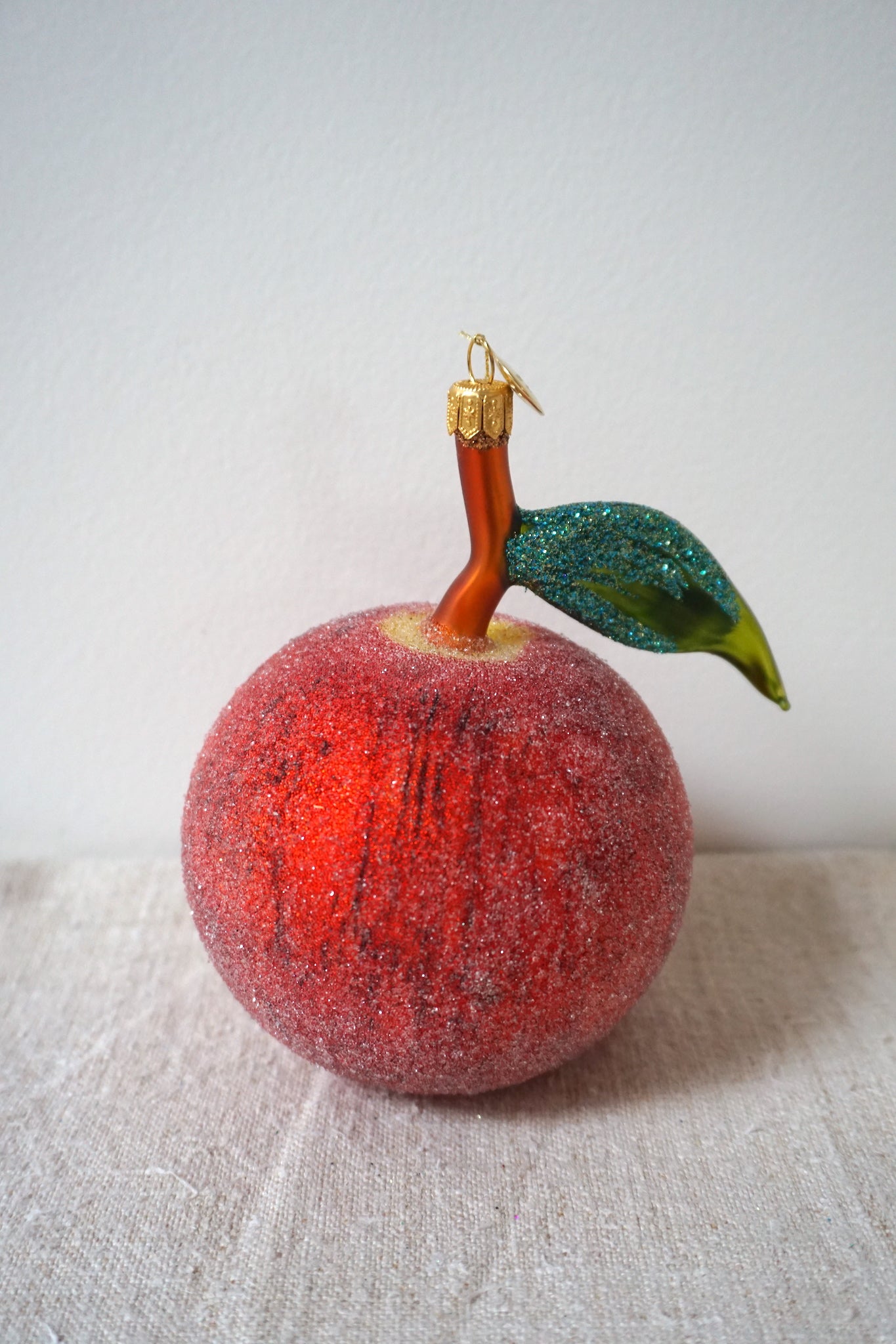 Polish Glass Ornament - Apple III