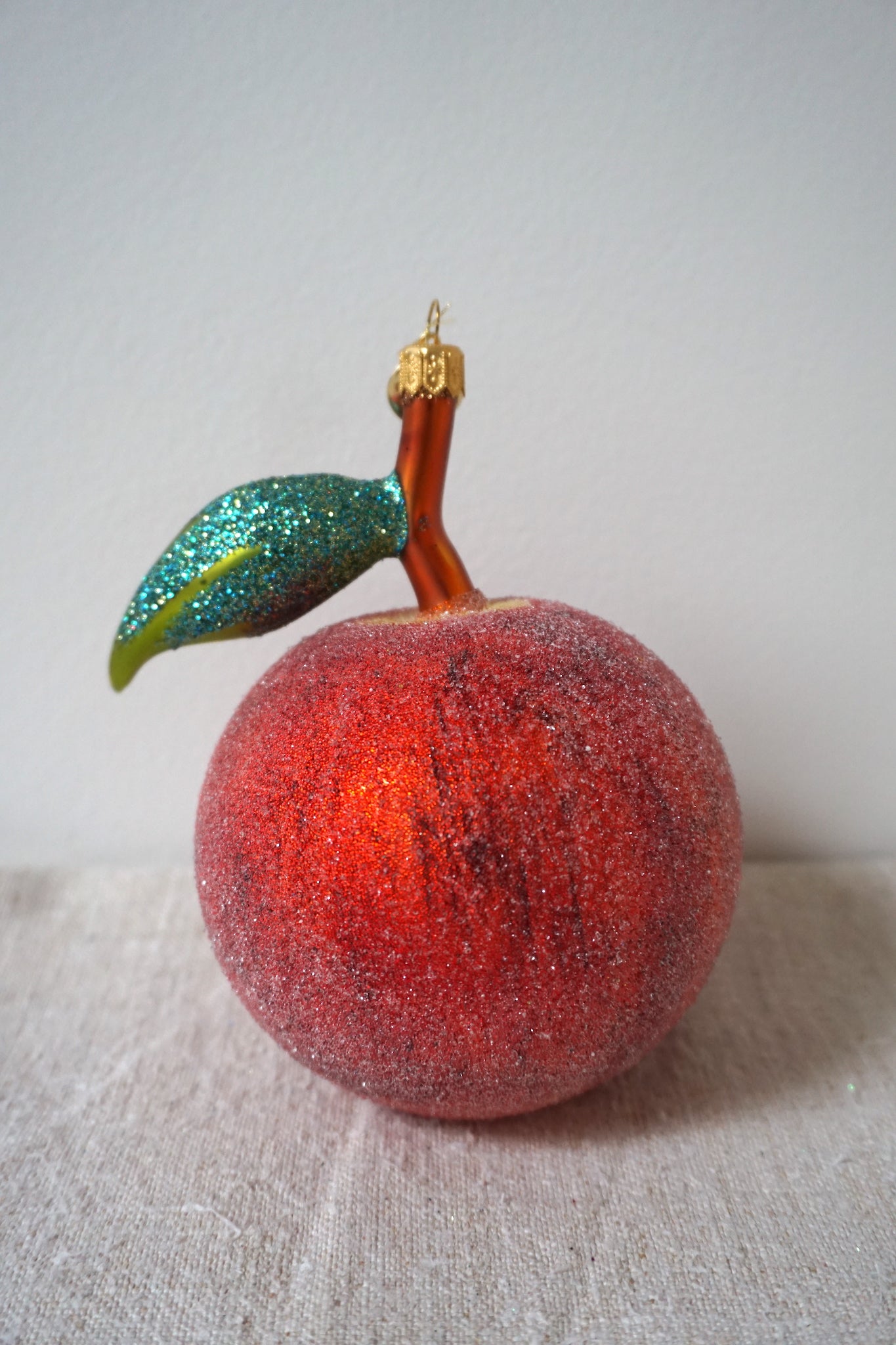 Polish Glass Ornament - Apple III